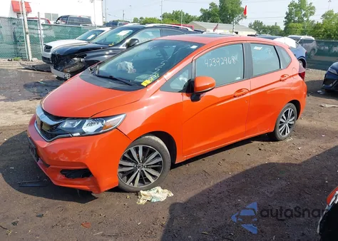 2019 Honda Fit Ex z USA, uszkodzony, nr VIN 3HGGK5H88KM711558